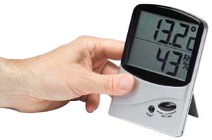 Large Numbers version of the Home Humidity Meter